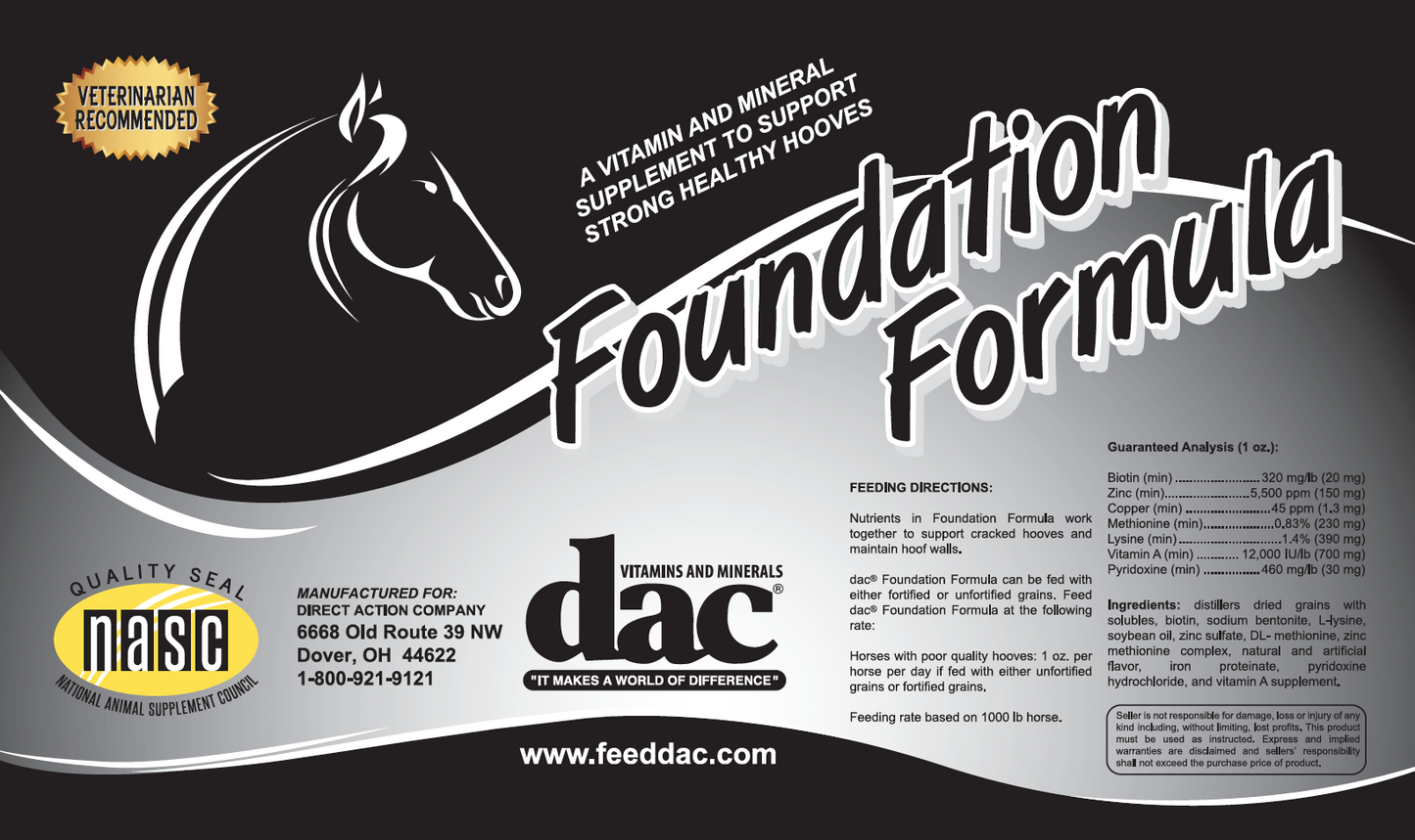 Foundation Formula 5#