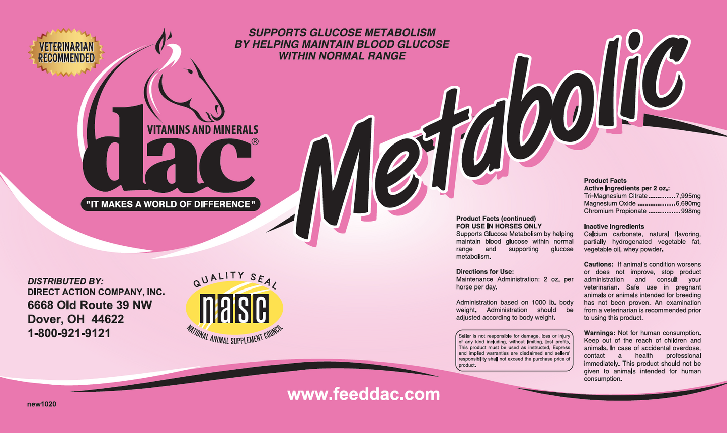 Metabolic 5#